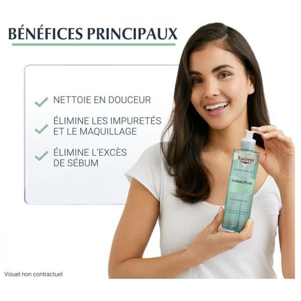 Eucerin DermoPure Cleansing Gel Acne-benägen hud 400ml