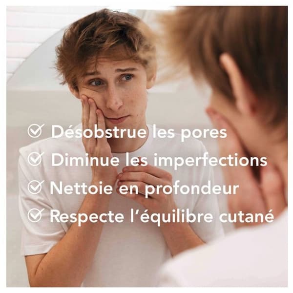 Bioderma Sébium Rengörande Gel Purifierande Anti-Aknehud Ansikte Blandad till Fet Hud 200 ml