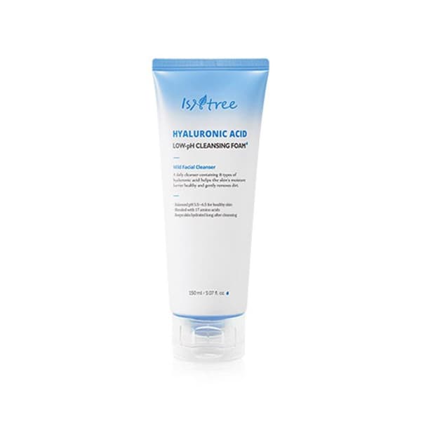 ISNTREE HYALURONIC ACID LOW-PH CLEANSING FOAM 150 ml - Rengöringsmousse med hyaluronsyra lågt pH