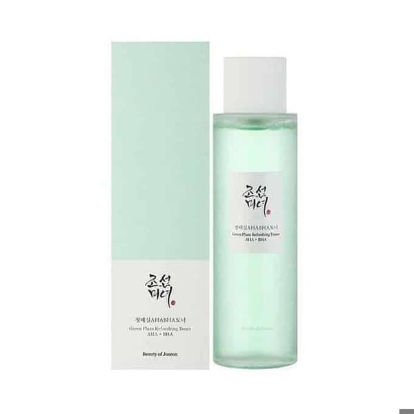 Lotion tonique exfolierande - Beauty of Joseon - Grön plommon - AHA+BHA - 150ml - Utan parabener