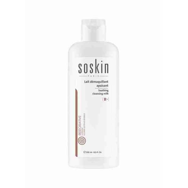 SOSKIN Lait Démaquillant Apaisant R+ 250 ml Restrativ rengöringskräm för ansiktet