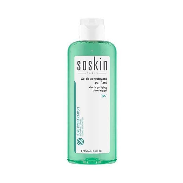 SOSkin Rengörings- och Makeupborttagningsgel Mjuk Rengörande och Renande 250ml