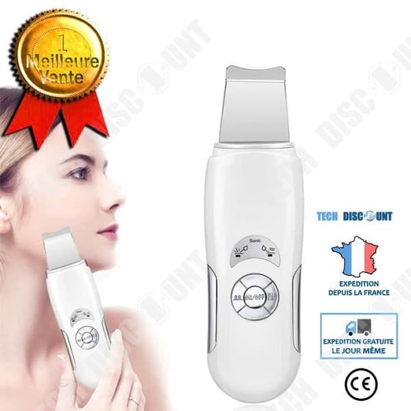 TD® Ultrasonic Face Cleaning Skin Scrubber Ansiktsmaskin
