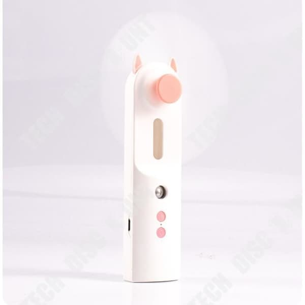 TD® ABS ansiktsfuktande ficka Instrument Vaporizer Liten fläkt USB-laddning multifunktionsluftfuktare