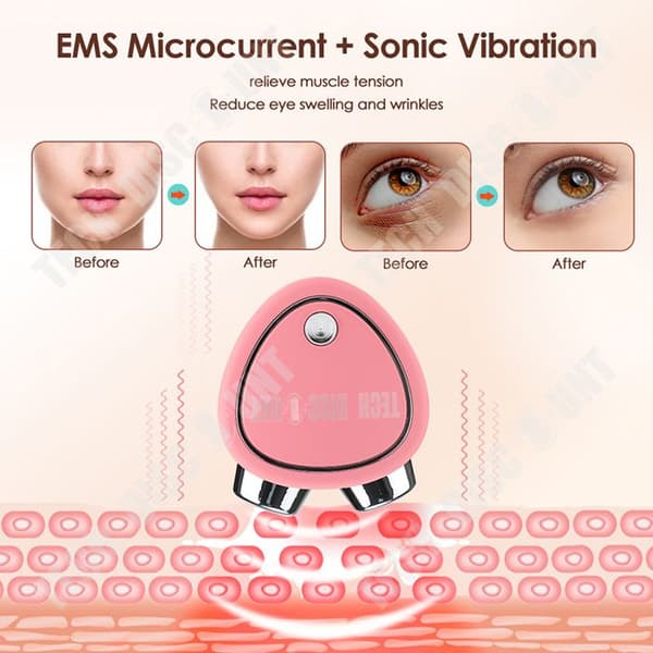 TD® Facial Beauty Instrument Microcurrent Lifting Roller Slimming Instrument Firming Facial Massager