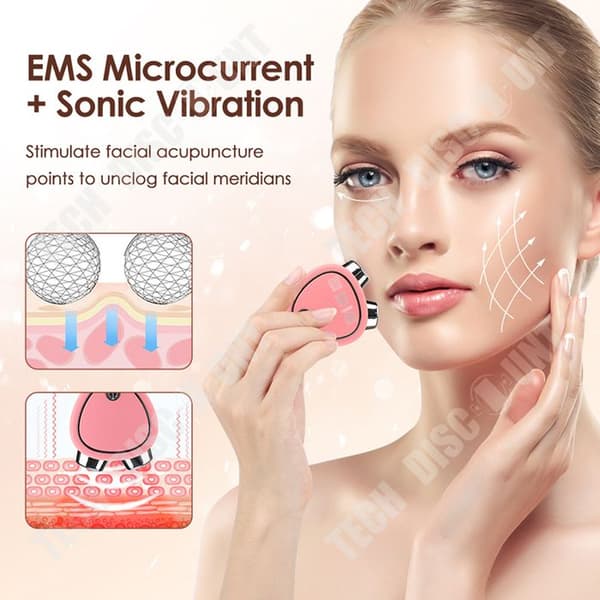 TD® Facial Beauty Instrument Microcurrent Lifting Roller Slimming Instrument Firming Facial Massager