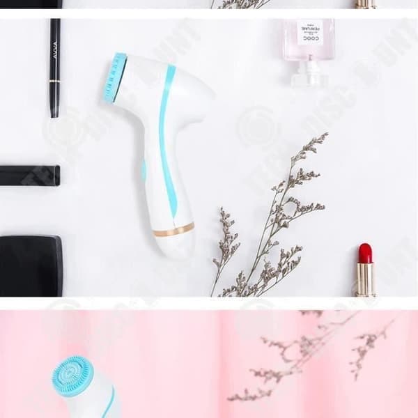 INN® Massageborste Sonic Cleansing Brush Anti Itching Anti Cellulite Anti Wrinkle Rotating Hygiene