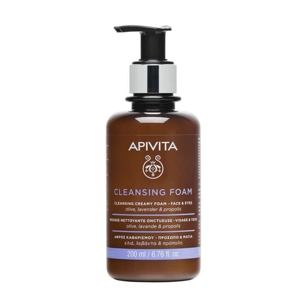 Apivita Cleansing Foam Cream 200ml