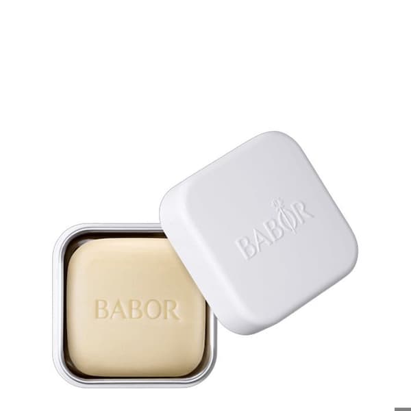 Babor Naturlig Rengöringsbar + Burk 65gr - fast ansiktstvätt med låda