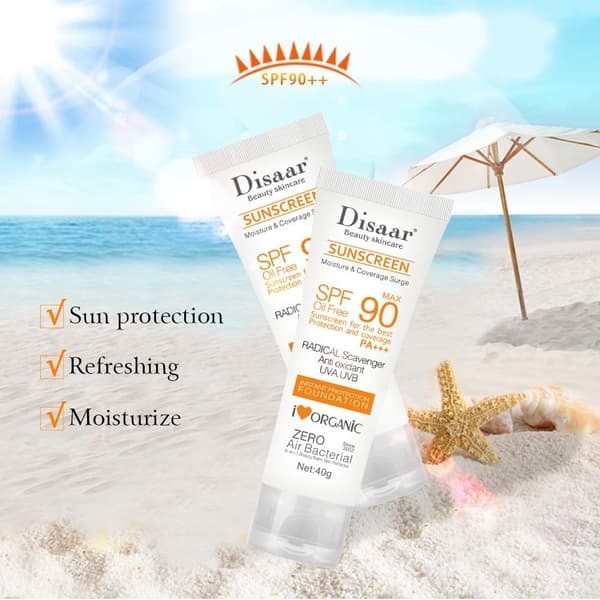 Disaar Facial Sunscreen Cream SPF 90 Body Protector Solar Lotion