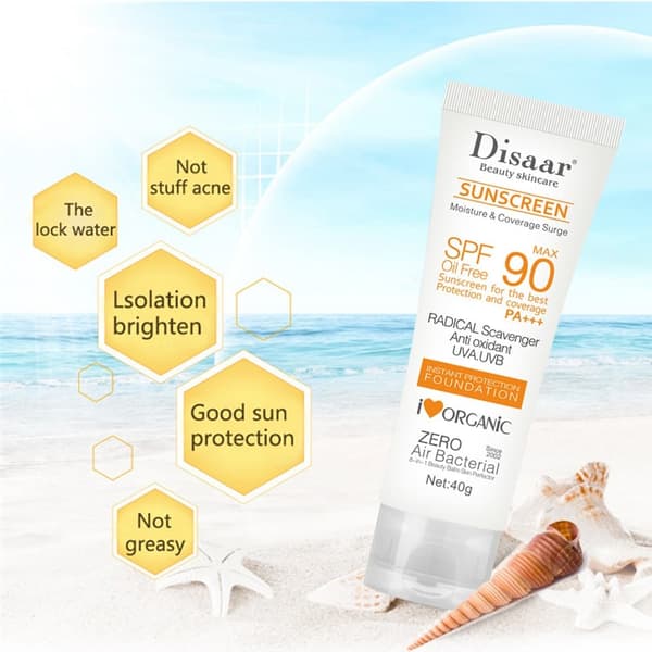 Disaar Facial Sunscreen Cream SPF 90 Body Protector Solar Lotion