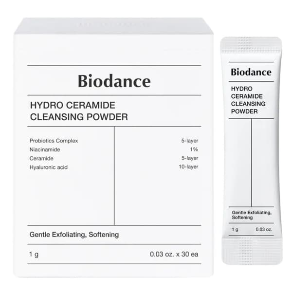 BIODANCE Hydro Ceramide Cleansing Powder, 30 kpl (30 g) - herkkä puhdistusjauhe