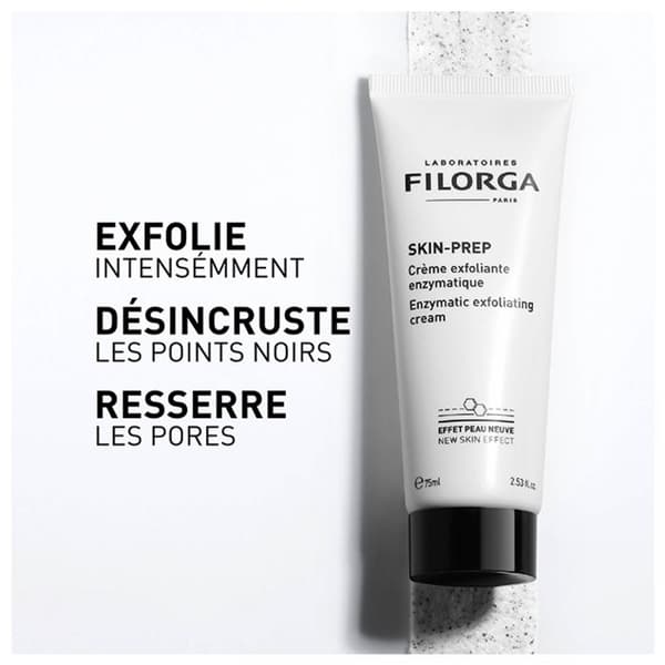 Exfolierande kräm - FILORGA - Skin Prep - Dubbel exfoliering - Niacinamid - 75 ml