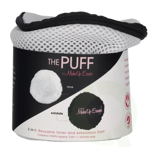 Makeup Eraser The Puff Reusable Makeup Remover Pads 5 piece