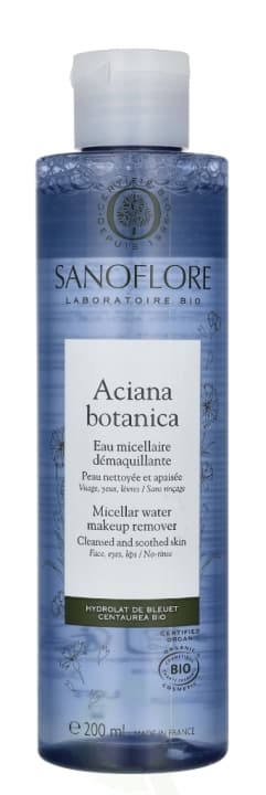 Sanoflore Aciana Botanica Micellar Water Makeup Remover 200 ml