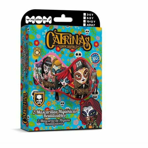 Hygienisk ansiktsmaske My Other Me Catrinas Premium