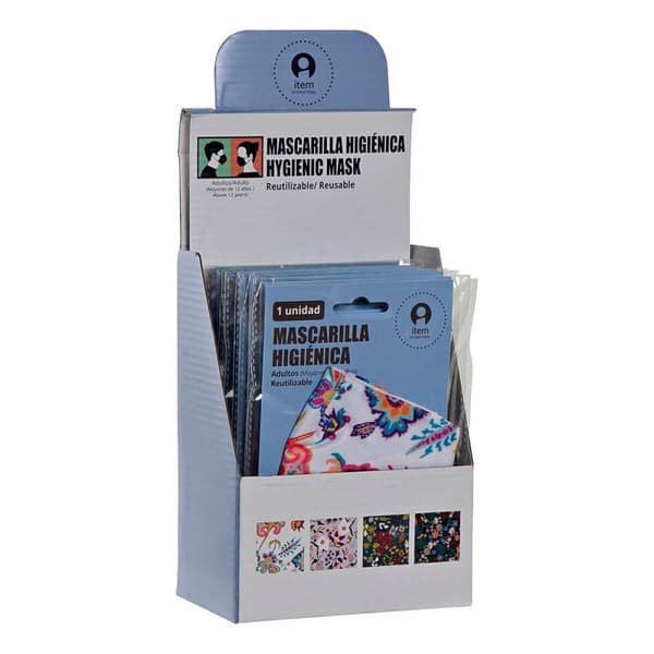 Hygienisk ansiktsmask DKD Home Decor Multicolour 4 antal