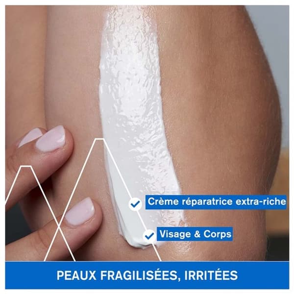 Reparativ Kräm - Uriage - Bariéderm Cica-Kräm - Koppar-Zink - 100ml - Lugnande och Fuktgivande