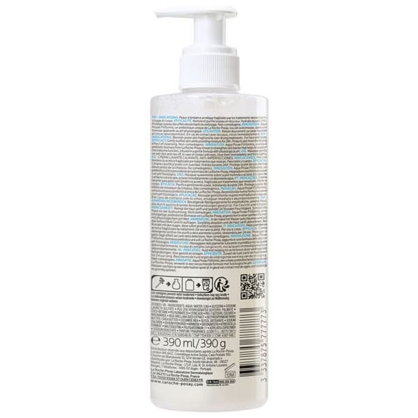La Roche-Posay Effaclar H Iso-Biome Rengörande fuktgivande lugnande kräm för hud med brister 390 ml