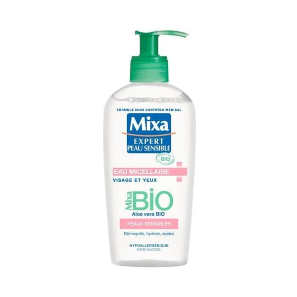 Organic Mixa Micellar Water Ansikte och ögon känslig hud 200ml