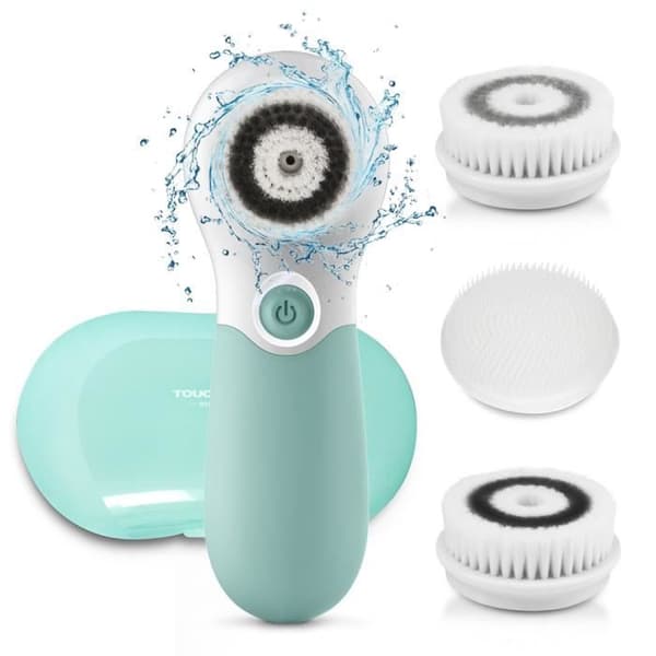 TOUCHBeauty TB-14839 Roterande ansiktsborste Ansiktskropp och vattentätt djuprengöringssystem med 2 spinnhuvuden