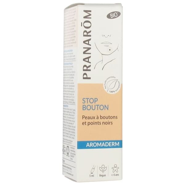 Stop Pimples Serum - PRANAROM - Aromaderm - Ekologisk kosmetika - Hud med finnar och pormaskar