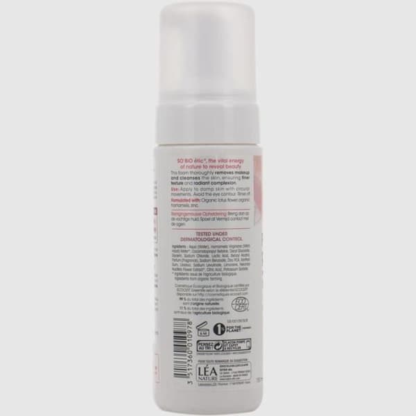SO'BiO ETIC Rengöringsskum För perfekt hud - 150 ml