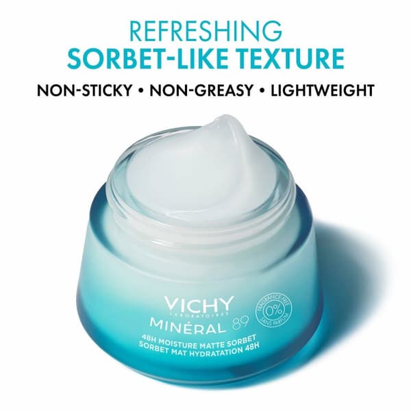 Fugtgivende Gel Vichy MINÉRAL 89 50 ml