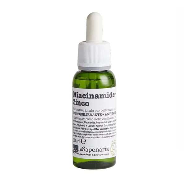 Ansiktsserum La Saponaria Niacinamida + Zinc 30 ml