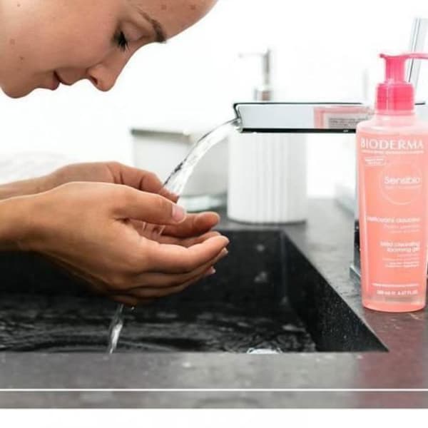 Gel Moussande - BIODERMA - Sensibio - 200 ml - Icke komedogen - Utan parfym
