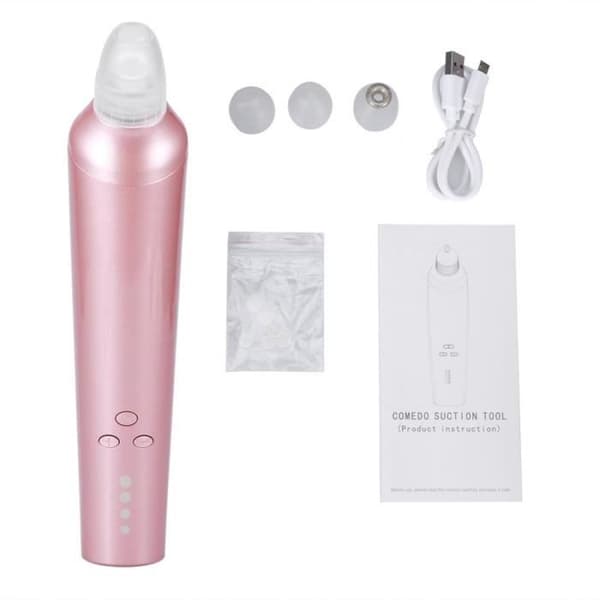LED Electric Blackhead Remover Vakuum Ansiktsrengöring Device Remove Pore Acne Blackhead Remover