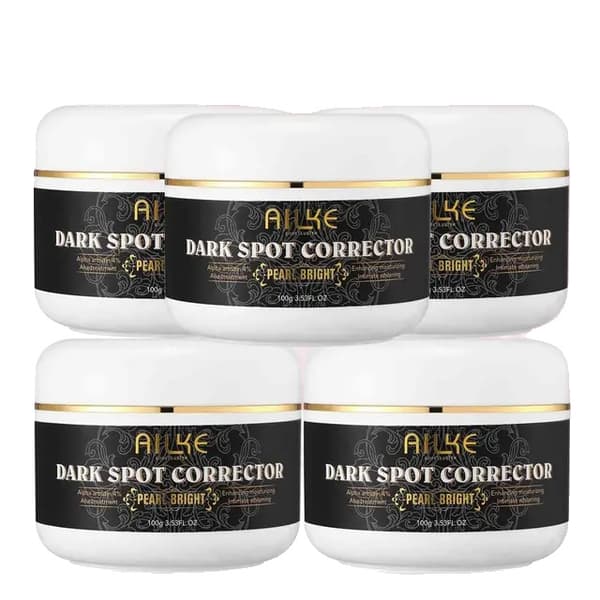 Kollagen Whitening Kit, Fläckborttagning, Fuktboost, Kräm för mörka fläckar, Kroppsuppljusande lotion, 5-pack kräm