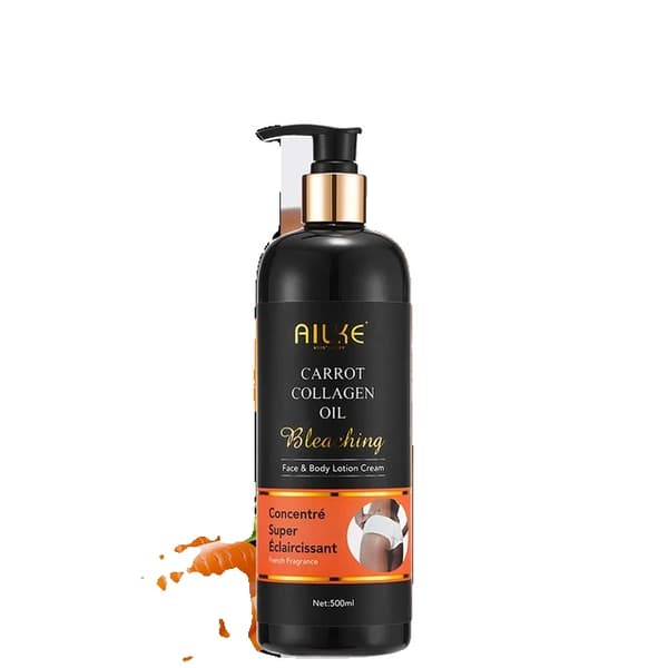 Kollagen Whitening Kit, Fläckborttagning, Fuktboost, Kräm för mörka fläckar, Kroppsuppljusande lotion, 500ML Lotion
