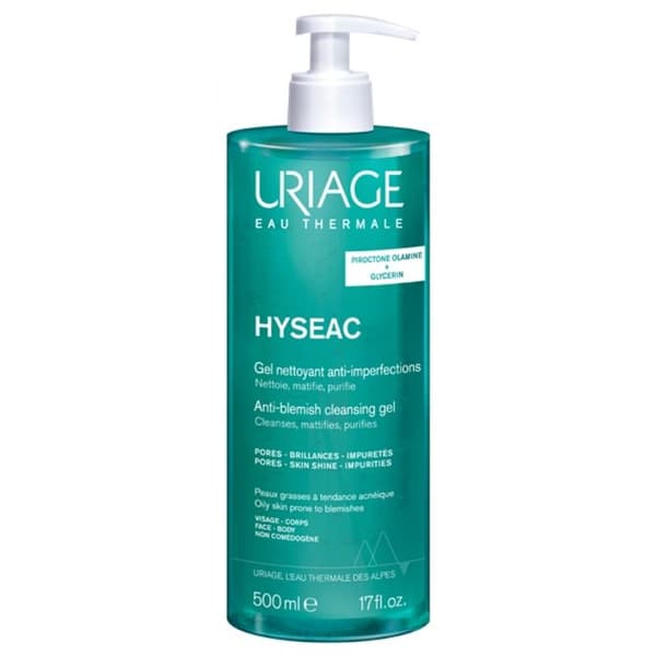 Uriage Hyséac Gel Rengörande Anti-Imperfektioner 500 ml