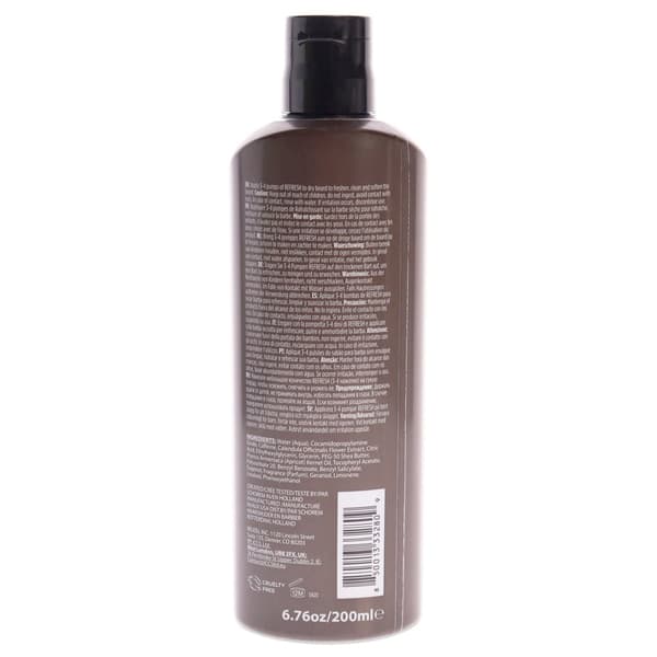 Refresh No Rinse Sk�gvask fra Reuzel til m�nd - 6,76 oz sk�gvask