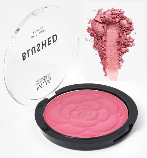 MUA Blushed Matte Blush Powder - Rose Tea