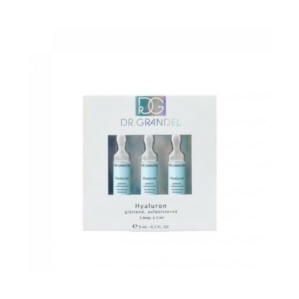 Ampuller Hyaluron Dr. Grandel Fugtgivende Anti-rynke Blødgøring (3 ml x 3)