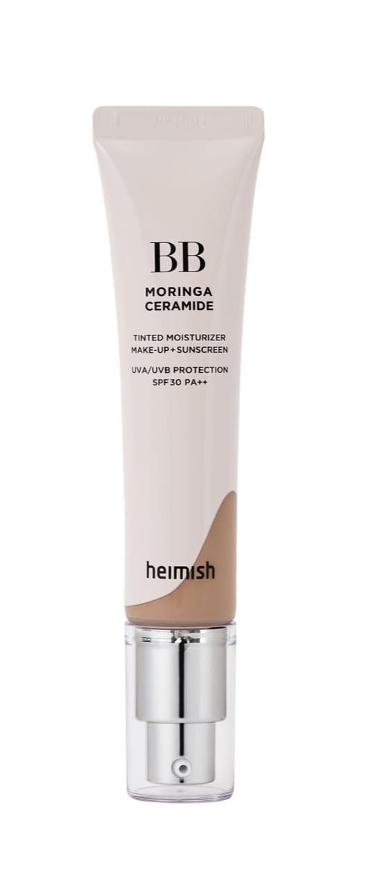 Heimish Moringa Ceramide BB Cream SPF 30 PA++ 27N Light Tan 58 g - Moisturizing BB cream