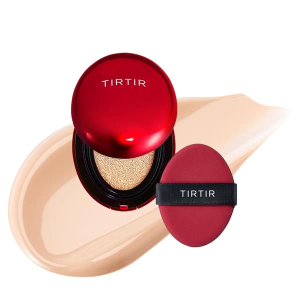 TIRTIR MINI MASK FIT RED MINI CUSHION 17C PORCELAIN - Cushion Foundation sävy 17 cool Posliini - miniversio