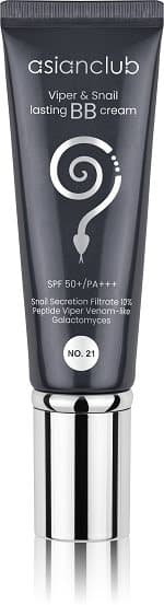 Asian Club VIPER & SNAIL LASTING BB CREAM SPF 50+ PA+++ nr 21 50 g - Multifunktionell BB-kräm