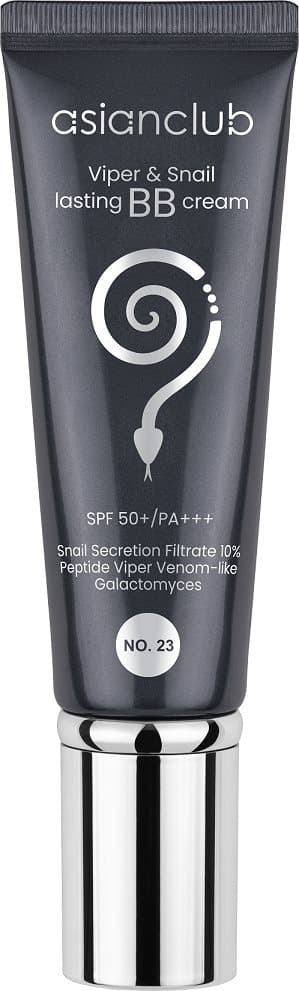 Asian Club VIPER & SNAIL LASTING BB CREAM SPF 50+ PA+++ no 23, 50 g - Monikäyttöinen BB-voide