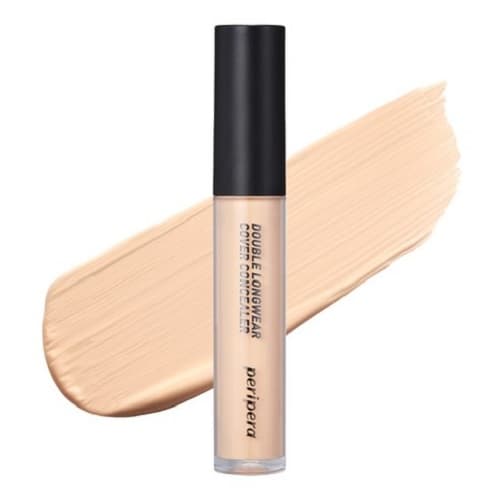 Peripera Double Longwear Cover Concealer No 02 Natural Beige - Hållbar concealer