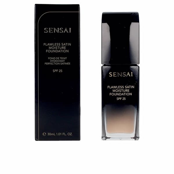 SENSAI flawless satin foundation SPF20 #202-ochre beige