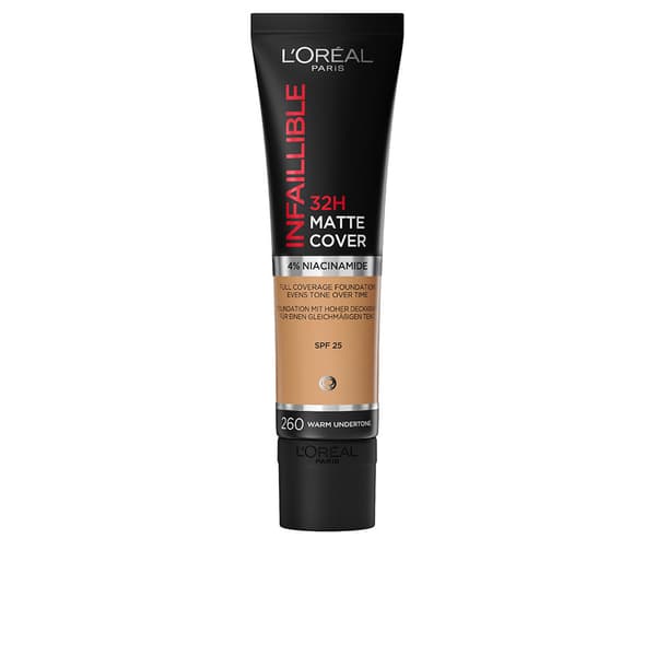 INFAILLIBLE 32H matte cover foundation #260-golden sun 30 ml