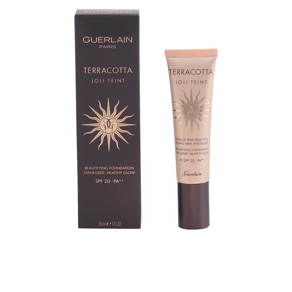 TERRACOTTA JOLI TEINT foundation for beautiful, tanned skin #Ebony 30 ml