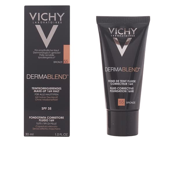 DERMABLEND foundation de teint correcteur SPF35 #55-bronze