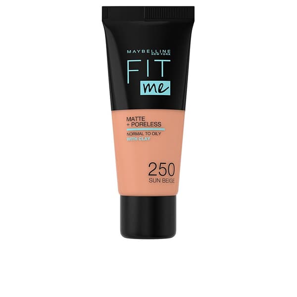 FIT ME MATTE+PORELESS foundation #250-sun beige