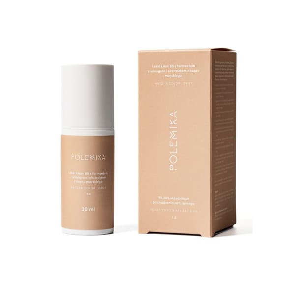 POLEMIKA - Lätt BB cream med druvjäsning och havsfänkålsextrakt nr 1, 30 ml
