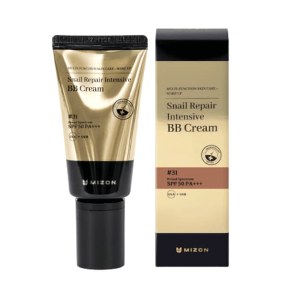 MIZON Snail Repair Intensive BB Cream #31 SPF50 50 ml - BB cream med snigelslem