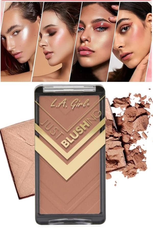 L. A. Girl Just Blushing Powder -Just Bare